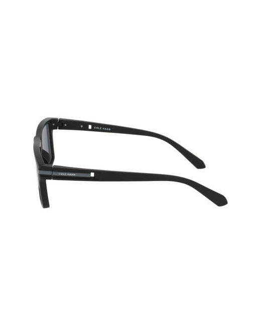 Cole Haan Gray 54Mm Rectangular Sunglasses for men
