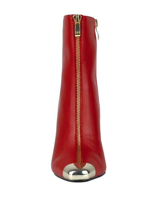 Ninety Union Red Lovely Zipper Boot