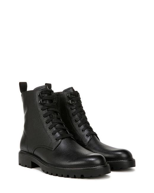 Vince Black Dominic Plain Toe Boot for men