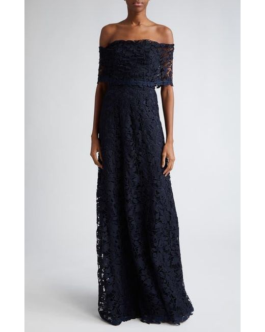 lela rose blue lace dress Lela Rose