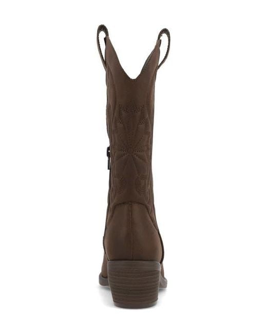 MIA Brown Caela Western Boot