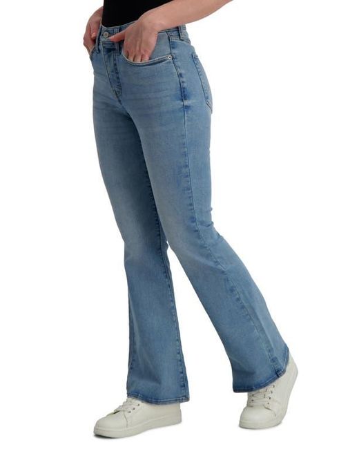 Lucky Brand Blue Stevie High Waist Flare Jeans