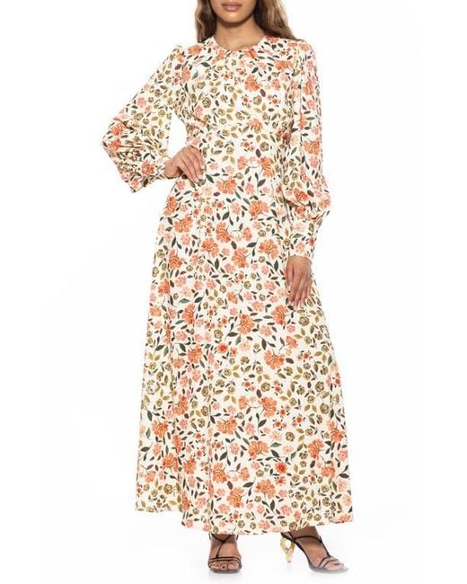 long sleeve empire waist maxi dress Long Sleeve Empire Waist Maxi Dress