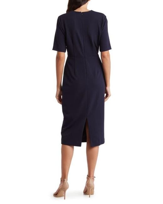 knee length dresses for ladies Alexia Admor Women's Cassiane Fit and Flare Midi Dress, 8 main image 1