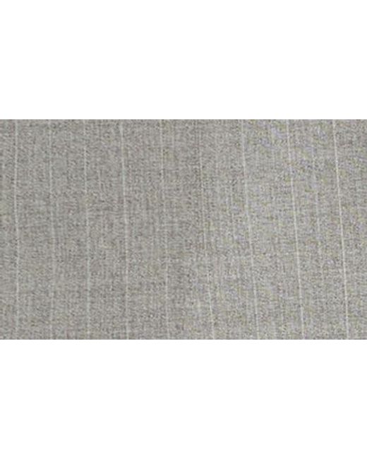 Jack Victor Gray Esprit Pinstripe Wool Suit for men