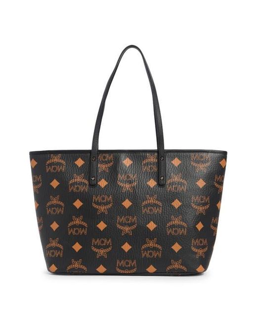 MCM Black Aren Tote Bag