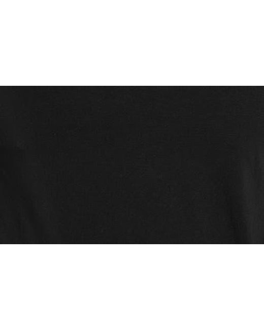 Xray Jeans Black V-Neck Long Sleeve T-Shirt for men