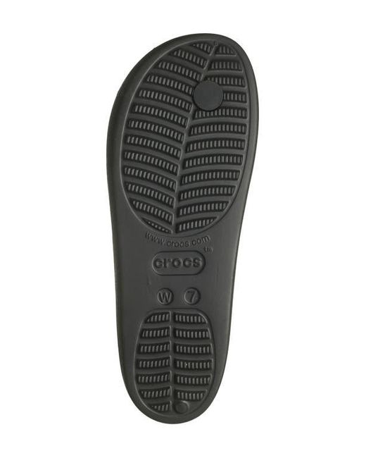 CROCSTM Gray Baya Platform Sandal