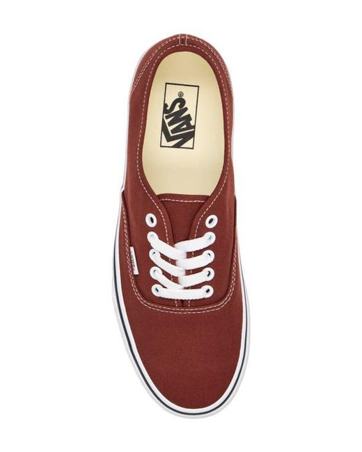 Vans Red Authentic Sneaker for men