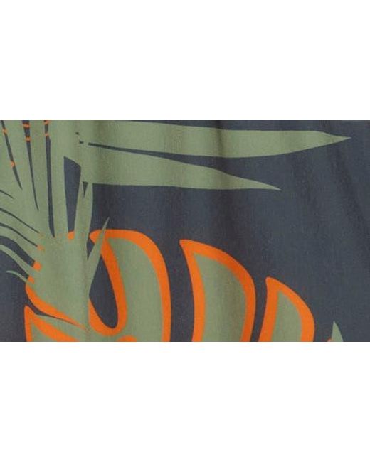 Rainforest Multicolor Palm Swim Trunks for men