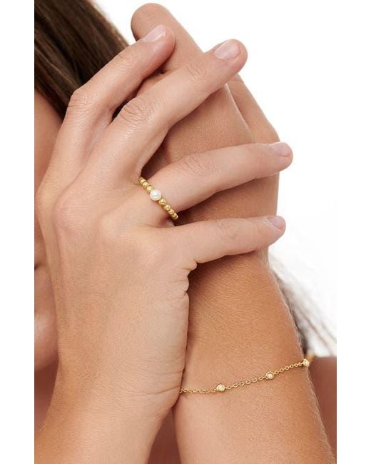 DEVATA Metallic Curb Chain Ring