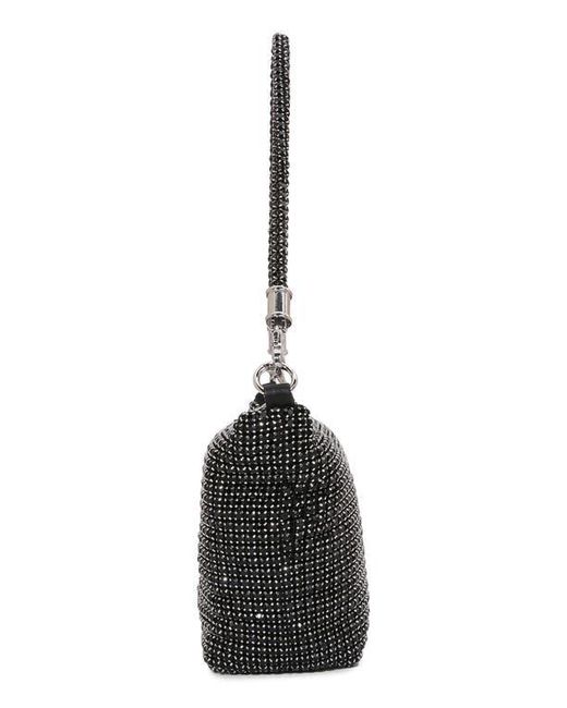 BERNESS Black Rhinestone Shoulder Bag