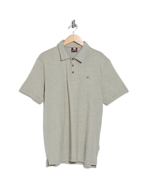 Quiksilver Natural Cameron Yarn Dyed Polo for men