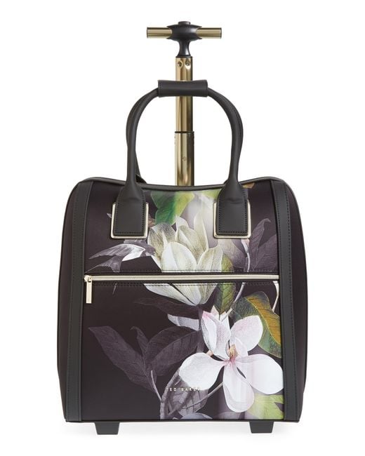Ted Baker Black Maritaa Floral Travel Bag