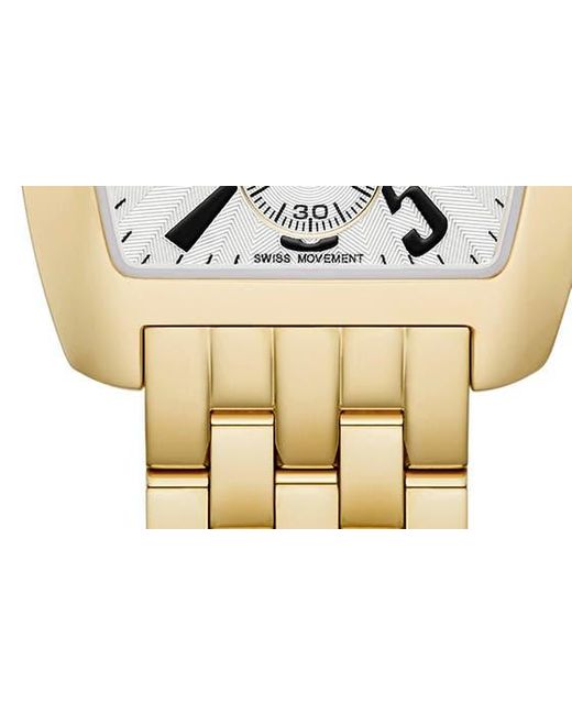 Michele Metallic Urban Bracelet Watch for men