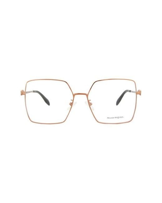 McQueen Multicolor 57Mm Square Optical Glasses