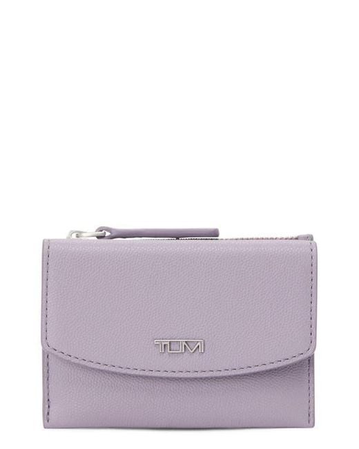 Tumi Purple Flap Card Case