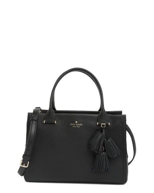 Kate Spade Black Palmer Drive Maryam Convertible Top-Handle Bag
