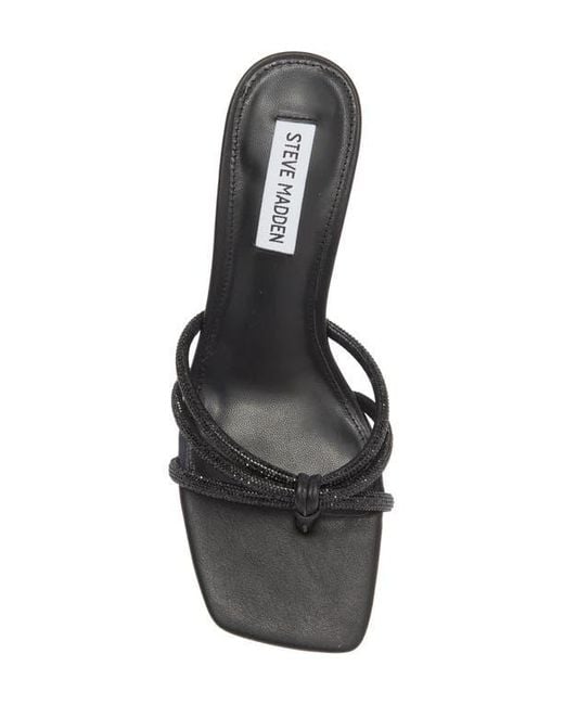 Steve Madden White Jazzee Slide Sandal
