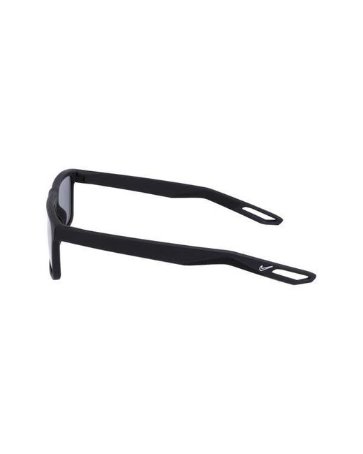 Nike Blue Nv03 55Mm Rectangular Sunglasses for men