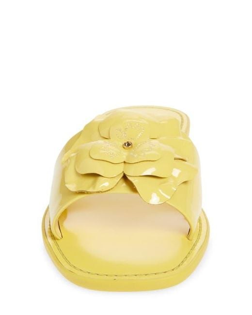 Kate Spade Yellow Santana Slide Sandal