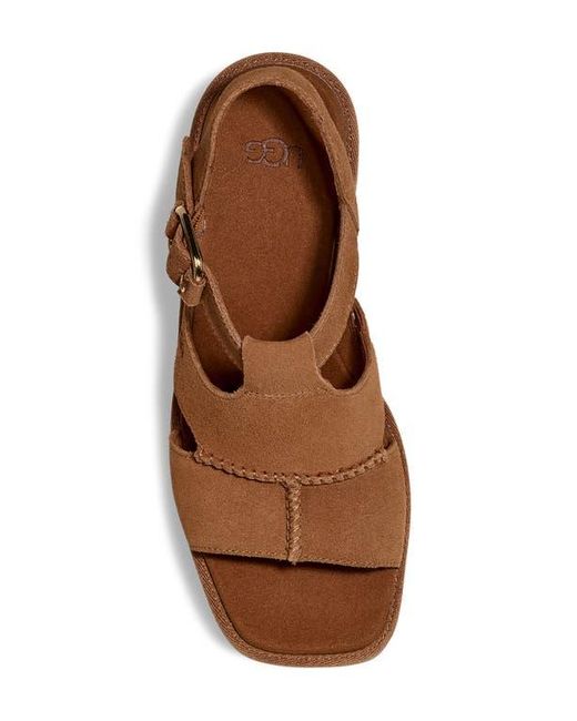 Ugg Brown New Heights Platform Sandal
