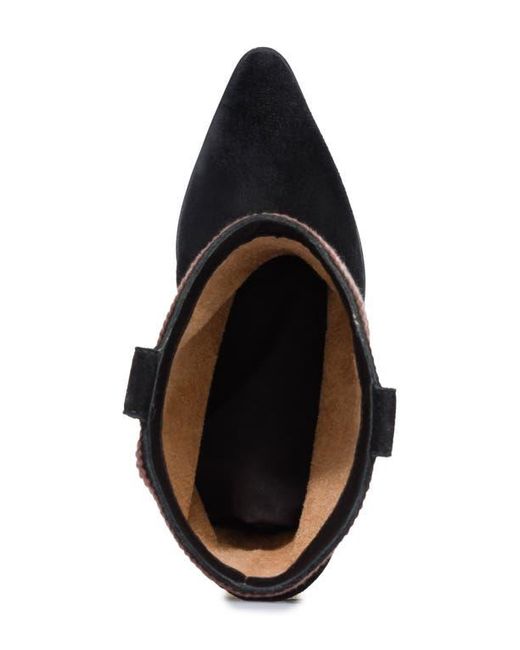 Bernardo Black Fremont Western Boot