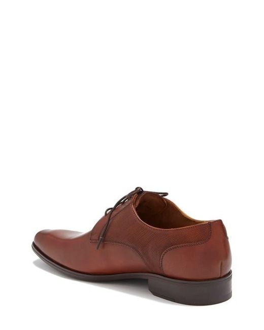 Florsheim Brown Jackson Plain Toe Derby for men
