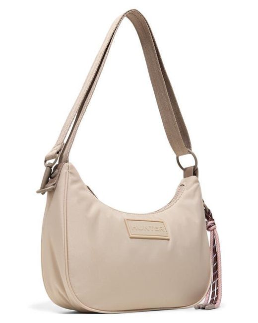 Hunter Natural Loop Back Nylon Crossbody Bag