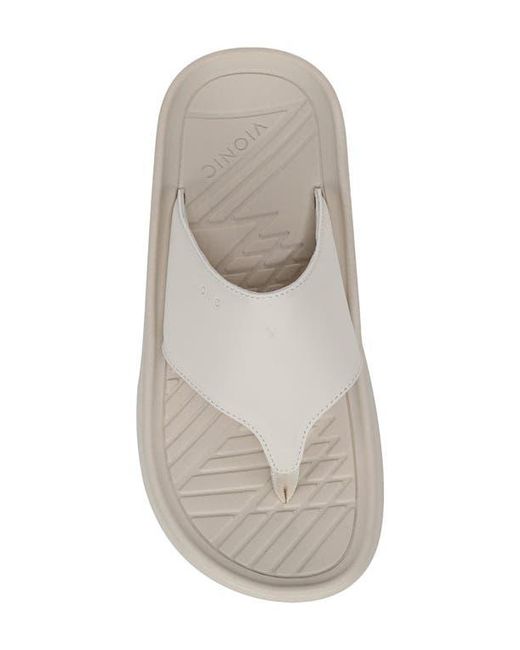 Vionic Gray Restore Iii Platform Flip-Flop