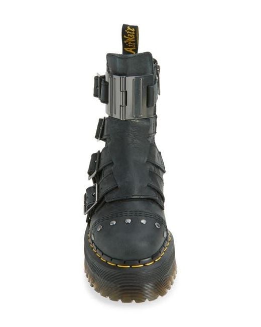 Dr. Martens Black Jadon Hinge Lug Sole Boot