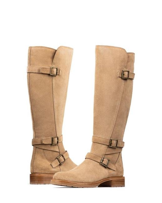 Donald J Pliner Brown Triple Buckle Boots