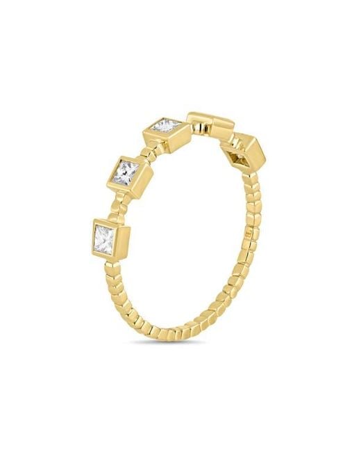 Bony Levy Metallic Monaco 18K Diamond Stackable Ring