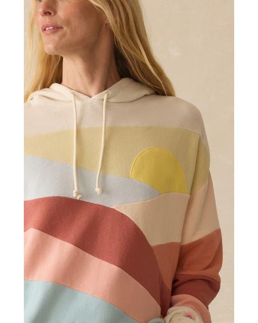 Faherty Brand Red Soleil Canyon Hoodie