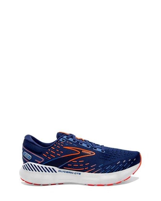 Brooks Blue Glycerin Gts 20 Running Shoe for men