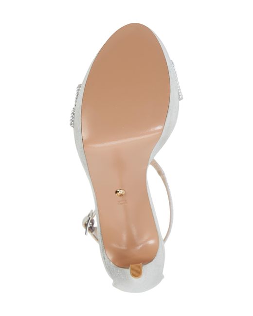 Pelle Moda White Onora T-strap Sandal