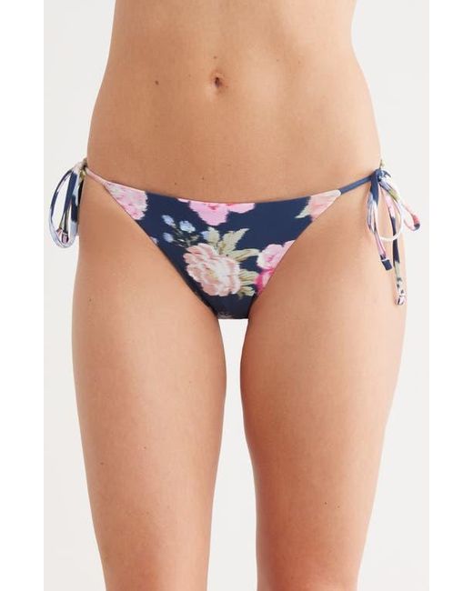 Maaji Blue Sunning Reversible Bikini Bottoms
