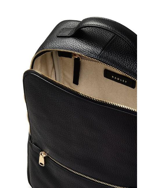Radley Black Sunny Dene Leather Backpack