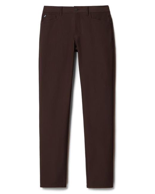 Rhone Black Fields Performance Corduroy Pants for men