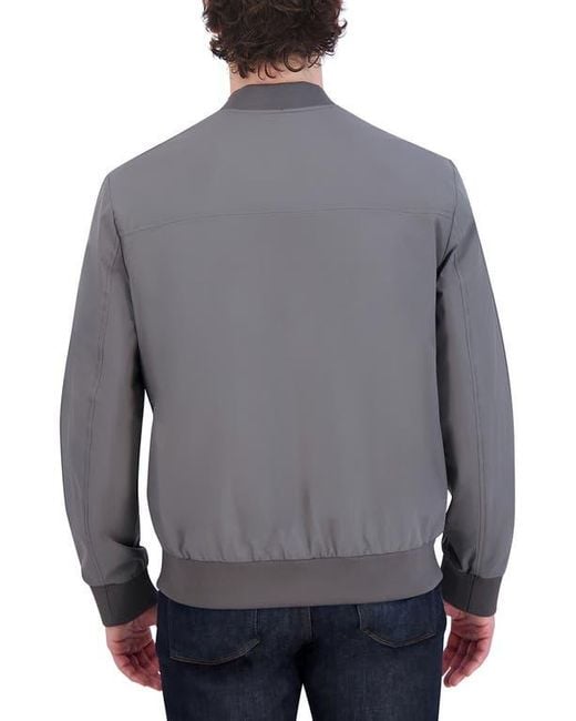 Cole Haan Gray Bomber Jacket for men