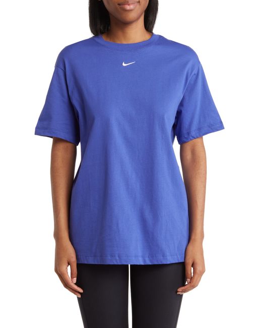 Nike Sportswear Essential Blue Boyfriend T-Shirt