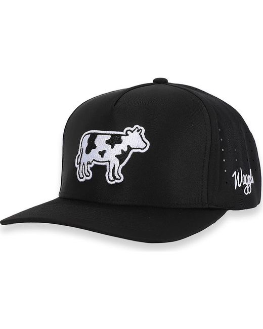 Waggle Black Legen-Dairy Baseball Cap for men