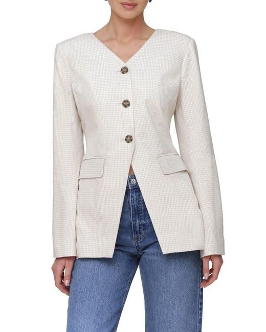 Bagatelle Blue V-Neck Longline Blazer