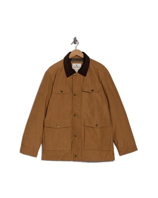 Rainforest Brown Insulated Barn Jacket for men