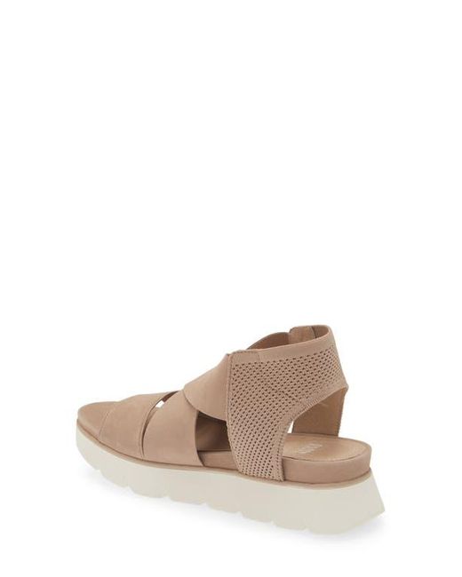 Eileen Fisher Brown Chant Platform Sandal