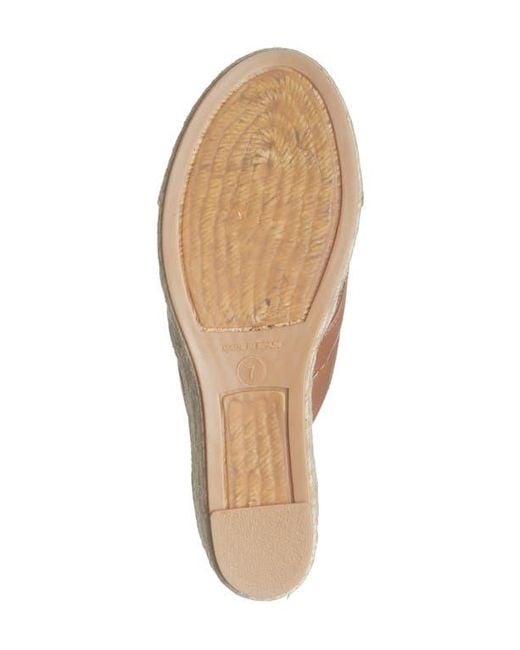 Bruno Magli Brown Elena Espadrille Wedge Sandal