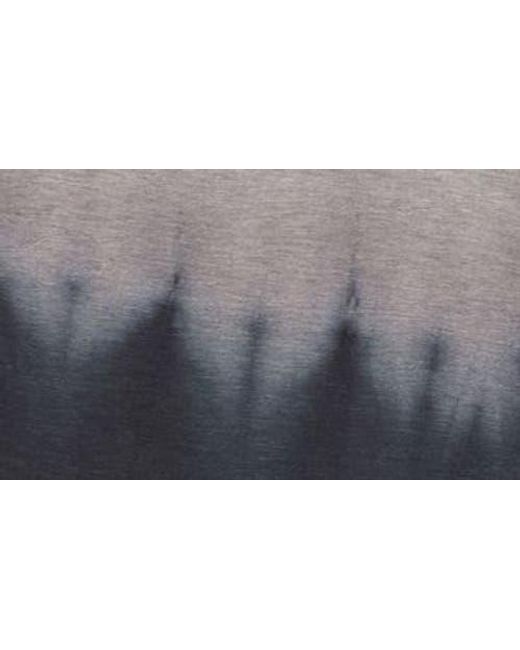 Go Couture Gray Crossover Front Long Sleeve Top