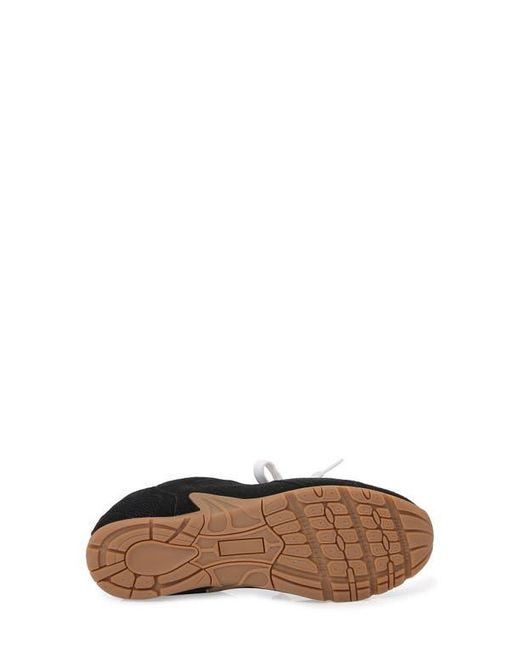 BERNESS Black Lula Double Lace Sneaker