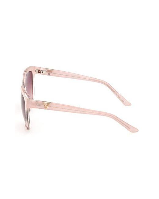 Guess Pink Round Sunglasses for men