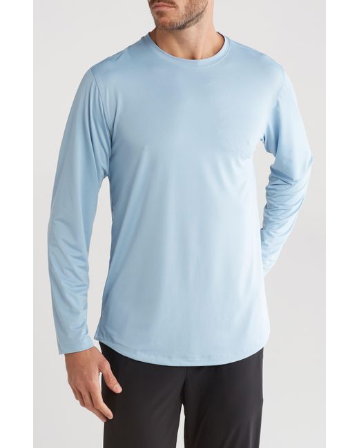 Kenneth Cole Blue Long Sleeve Active T-shirt for men